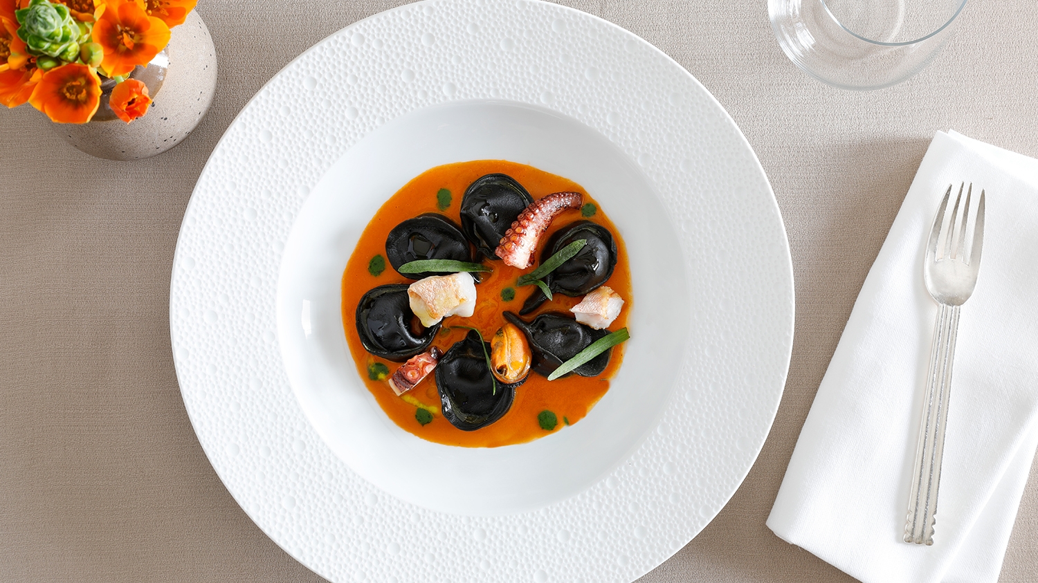 Alaska Codfish dish Terrazza Gallia